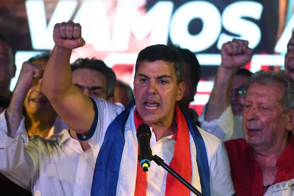 Santiago Peña presidente electo en Paraguay by Télam