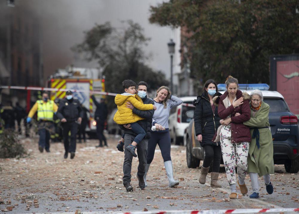 Explosión en Madrid El País
