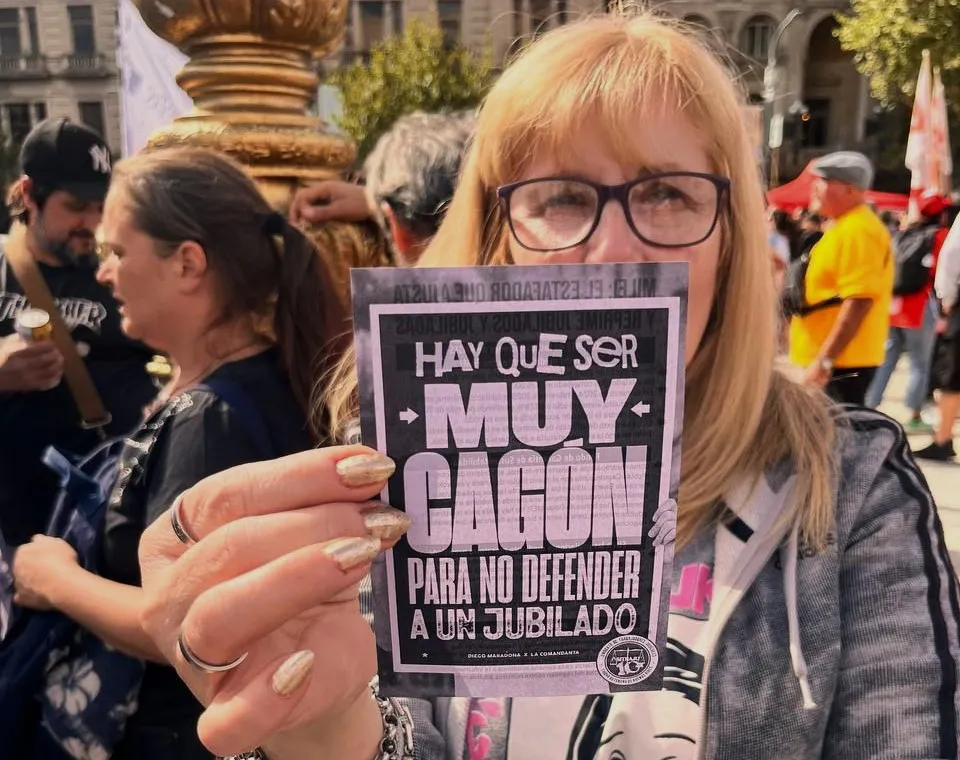 Marcha en defensa de los jubilados (Indymedia)