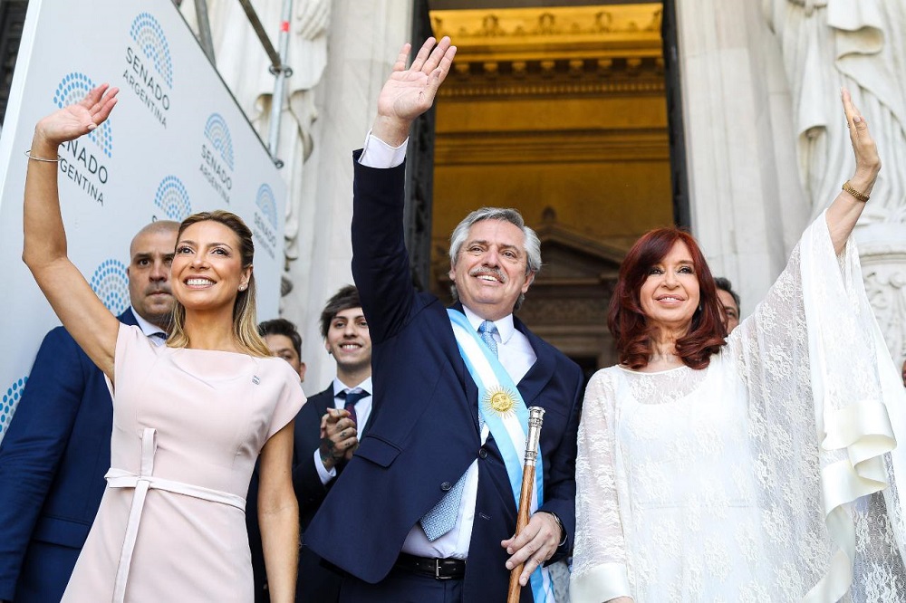 Asunción Alberto Fernández - Prensa