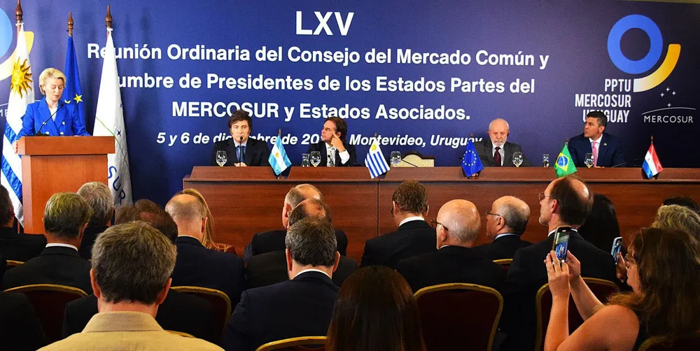 Milei en el Mercosur by na