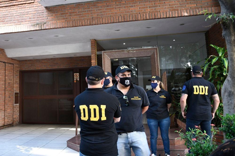 Allanamiento casa de la psiquiatra de Maradona