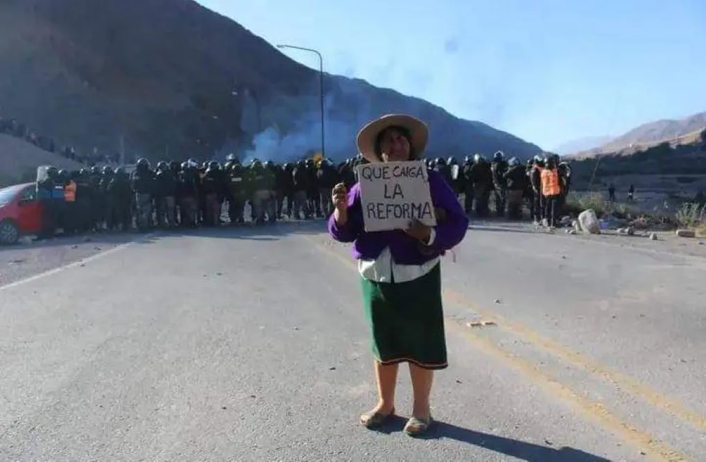 Cortes de ruta en Jujuy by @Lavacatuitera
