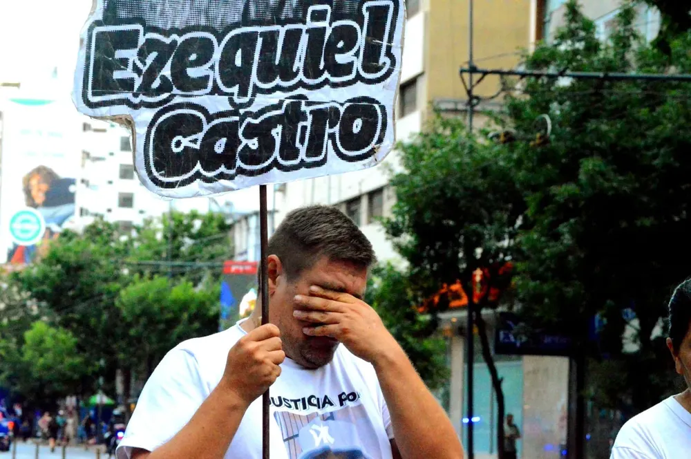ezequiel castro Marcha de la Gorra 2024 by Miriam Campos