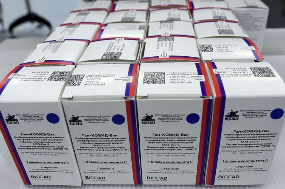 Cajas de Sputnik V