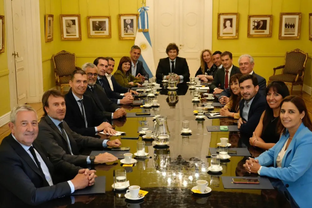 milei y radicales web