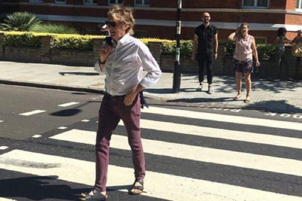 Paul McCartney abbey road 2018 by captura