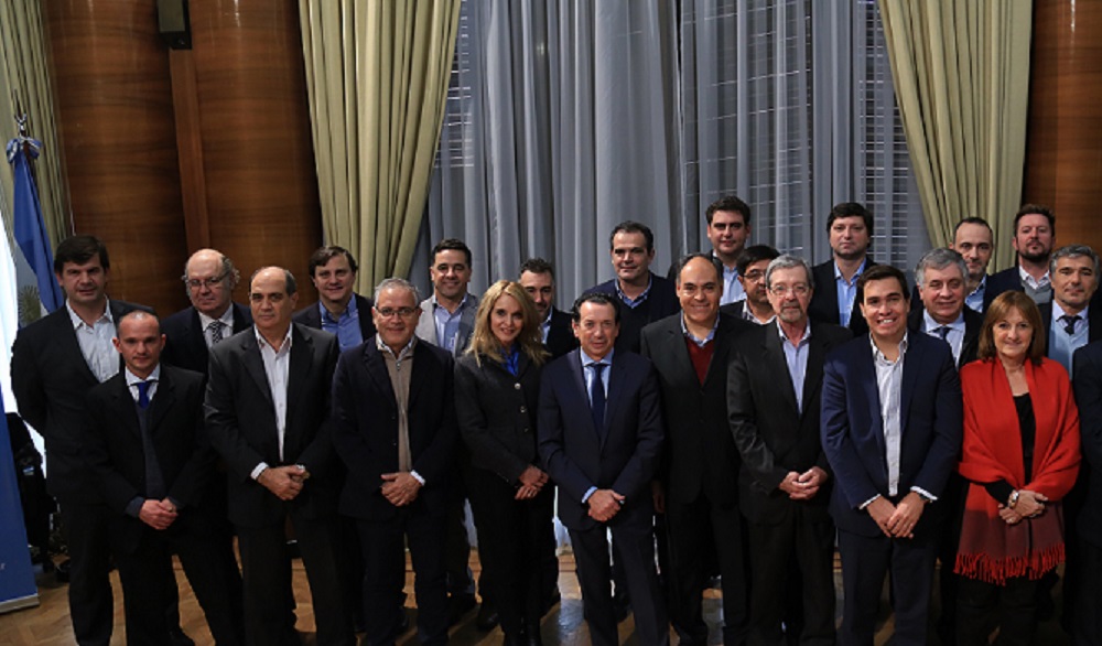 Dante Sica se reunió con ministros de Interior