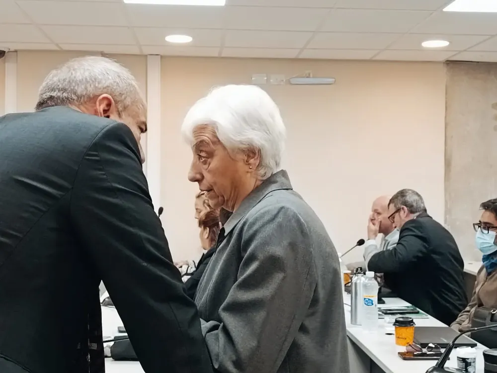 Liliana Asís en la audiencia de alegatos juicio Neonatal (Miriam Campos) 2