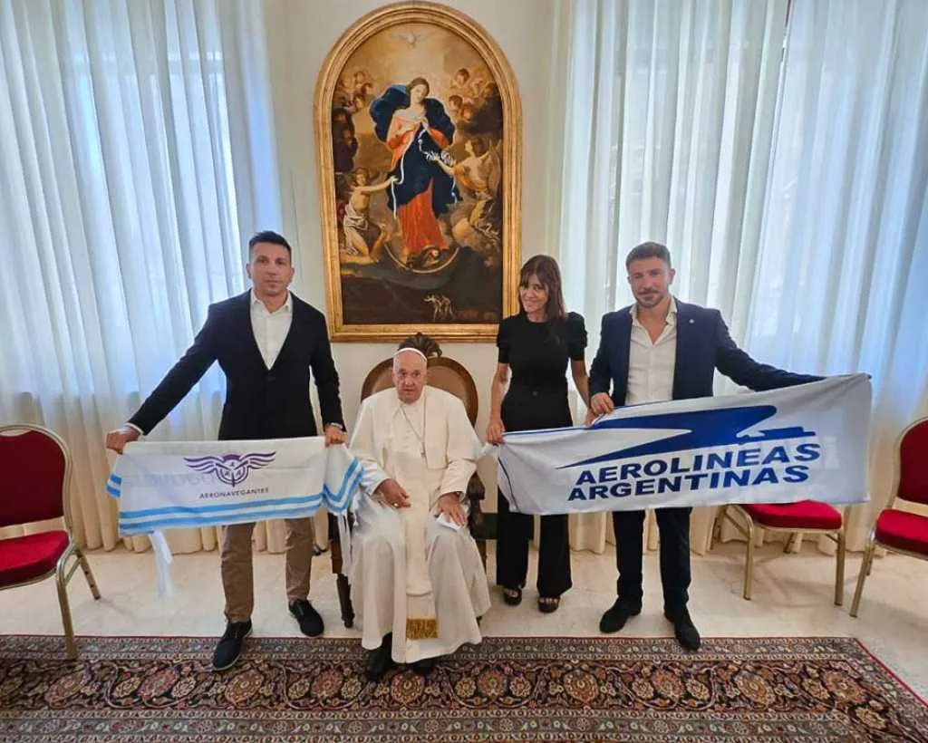 Papa y Aerolíneas NA
