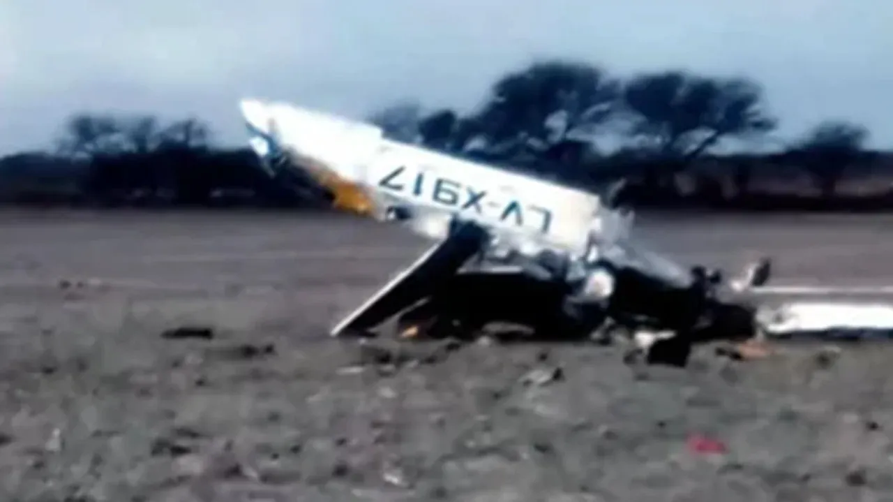 accidente aéreo