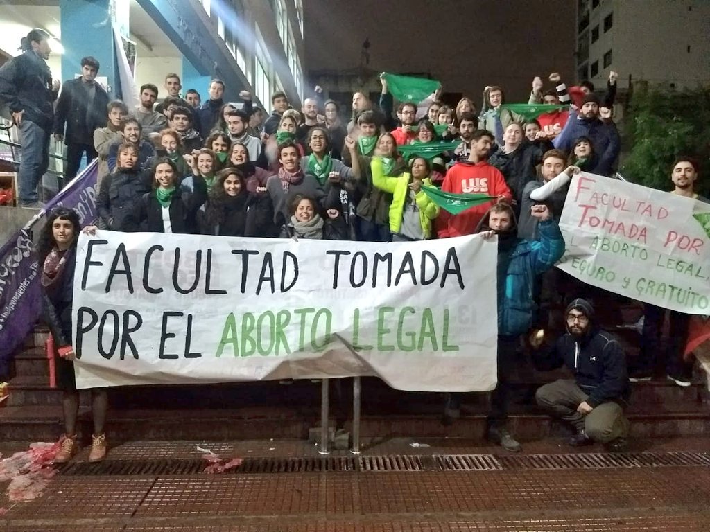 facultad tomada aborto legal uba