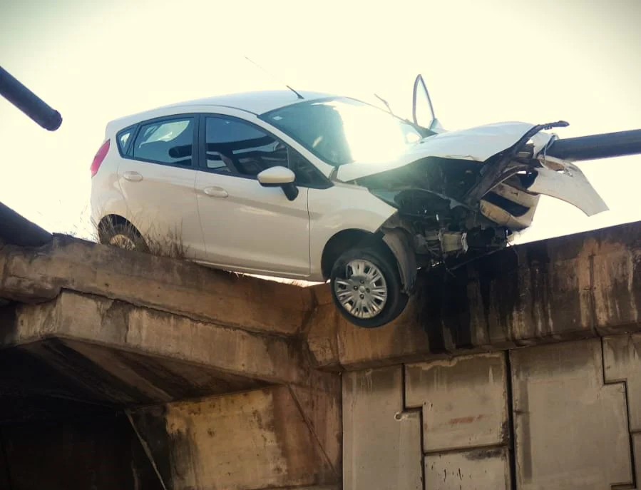 Accidente en Bajada Pucará 2