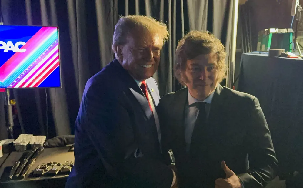 Trump y Milei