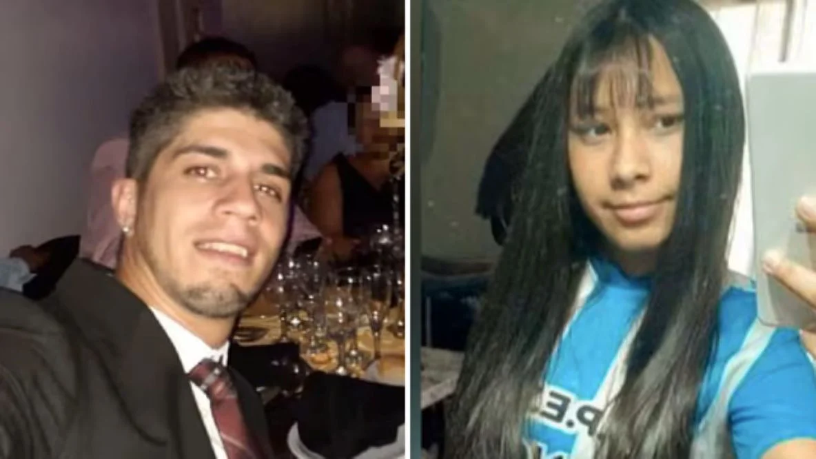 Agostina y el detenido NA