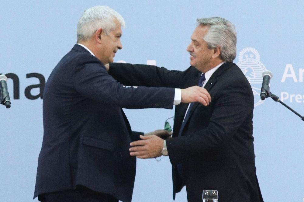 Julian Dominguez asume Alberto Fernández