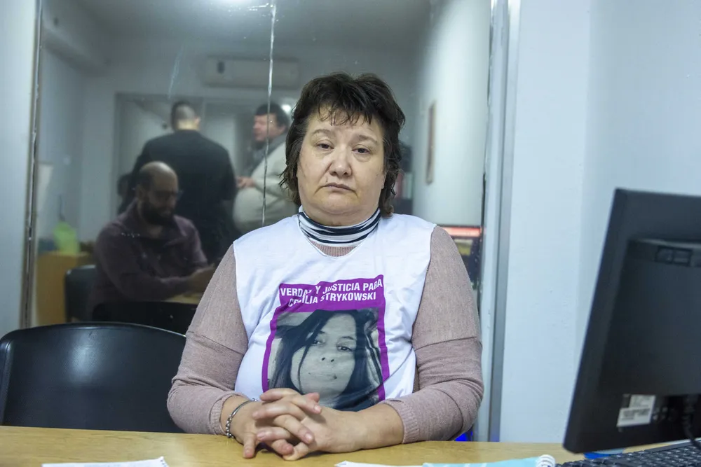 Gloria Romero, la mamá de Cecilia Strzyzowski by telam