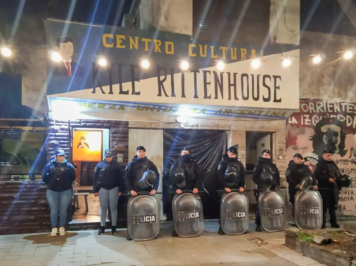 centro cultural de militantes de ultraderecha NA