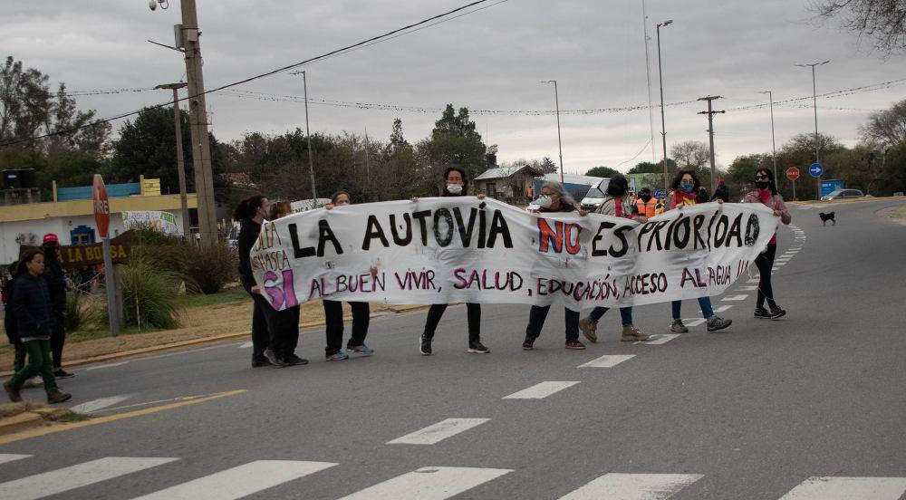 autovía Paravachasca by fb Asamblea Paravachasca