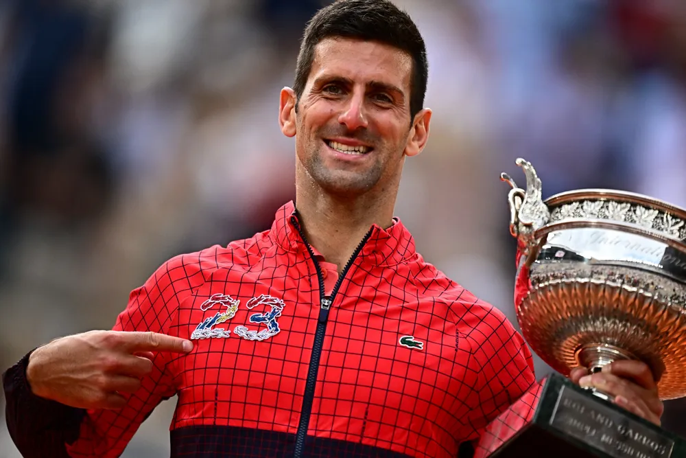 Djokovic by Télam 