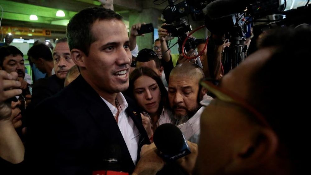 Guaido regresa venezuela EFE