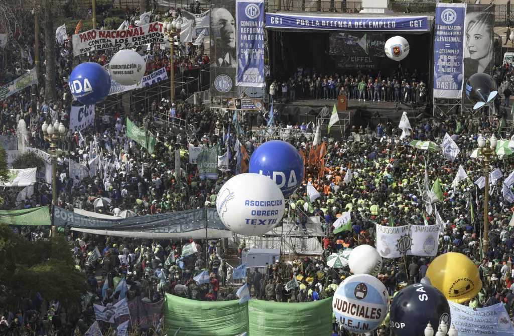 Movilización CGT nacional NA