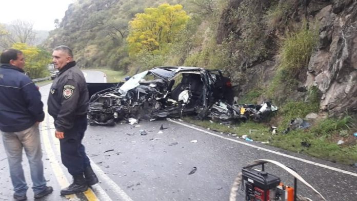 accidente la calera