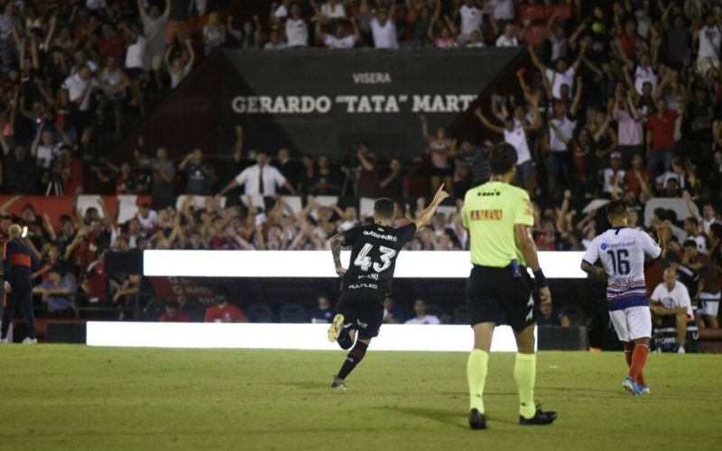 Gol Moreno de NOB vs San Lorenzo @OrgRojinegro