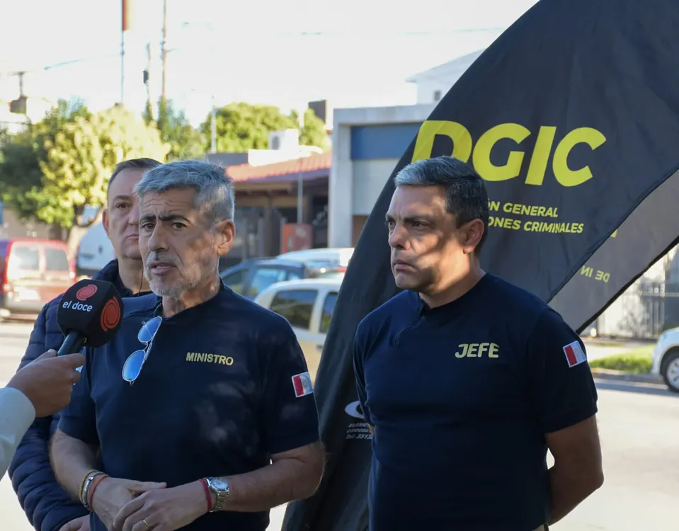 Conferencia de prensa de Juan Pablo Quinteros (X del Ministerio de Seguridad de la Provincia de Córdoba)