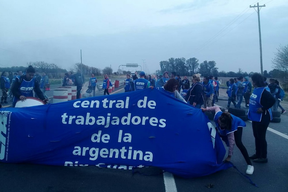 corte ruta 9 by Nuestra Córdoba
