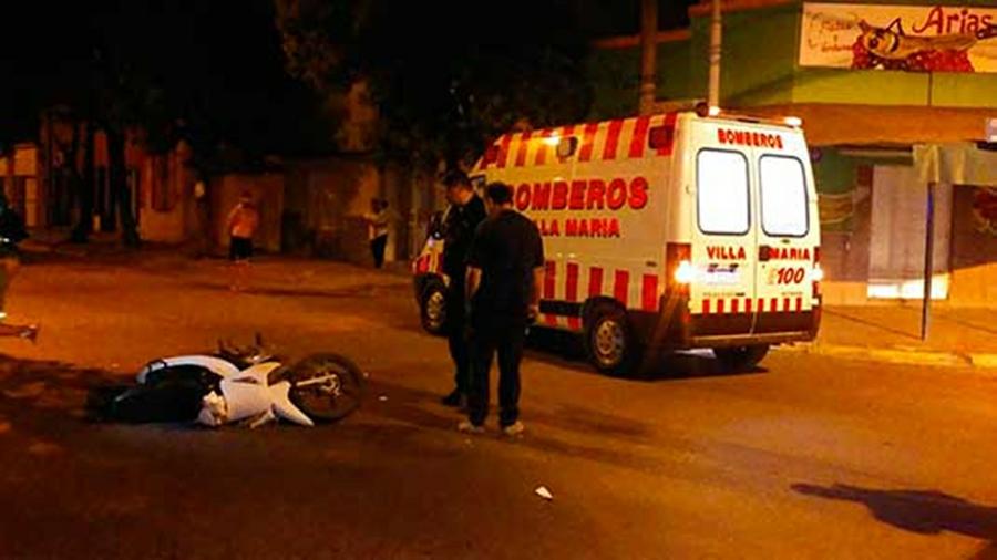 villa maria choque ambulancia bomberos