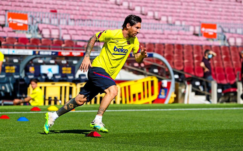 Messi entrenamiento by prensa FC Barcelona