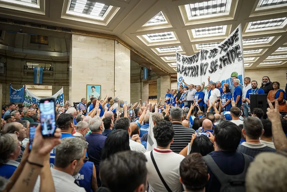 Actividad solidaria en el Banco Nación (X de Sergio Palazzo) 5
