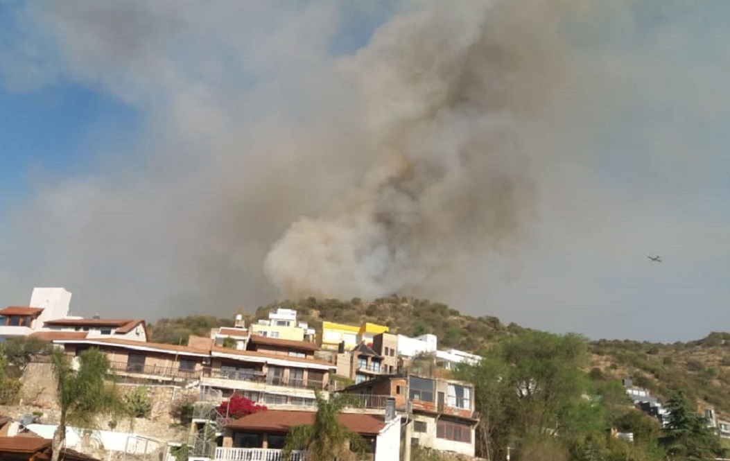 incendio en carlos paz Ruben tomassi