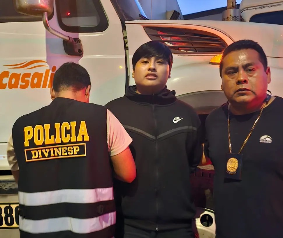 Detención de Pequeño J (gentileza)
