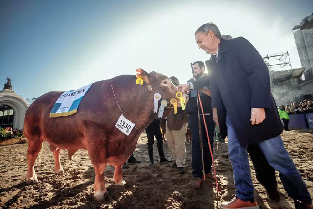 Schiaretti en Expoagro de Palermo para portada