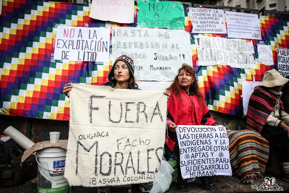 Marcha en Bs As Casa Jujuy by La Garganta Poderosa