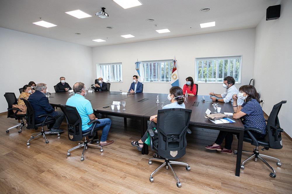 Calvo y legisladores prensa Gobierno de Córdoba