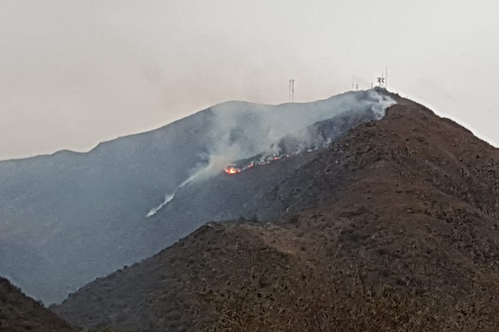 incendio cerro las antenas