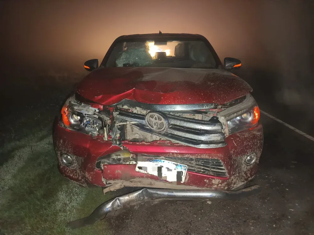 Accidente en ruta provincial 10 (Policía)