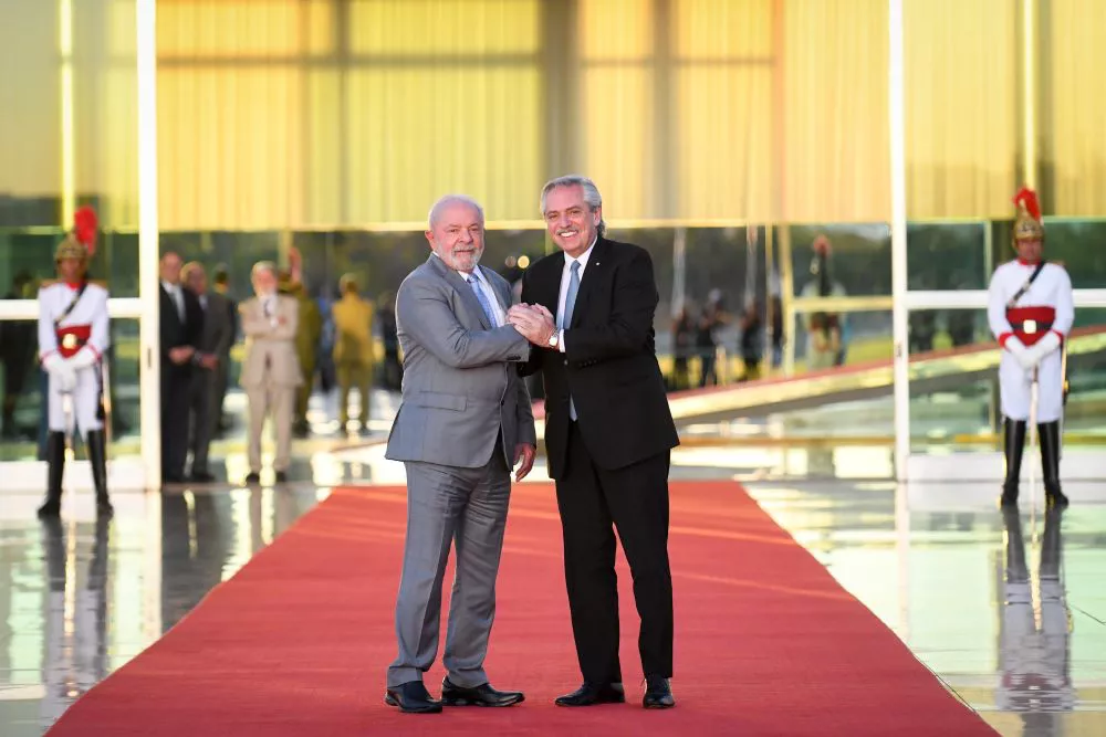 Lula con Alberto Fernández by Télam