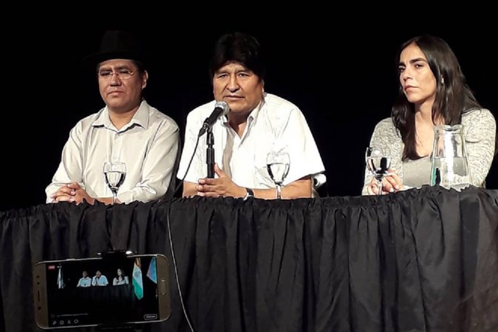 Evo Morales conferencia buenos aires by Juan Manuel Karg