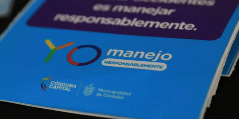 Yo Manejo Responsablemente (Foto Municipalidad de Córdoba)