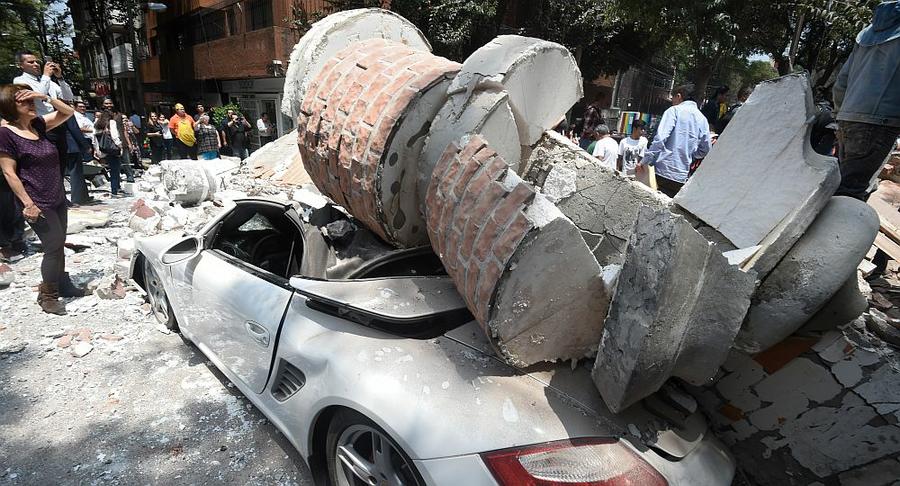 Sismo en México by AFP