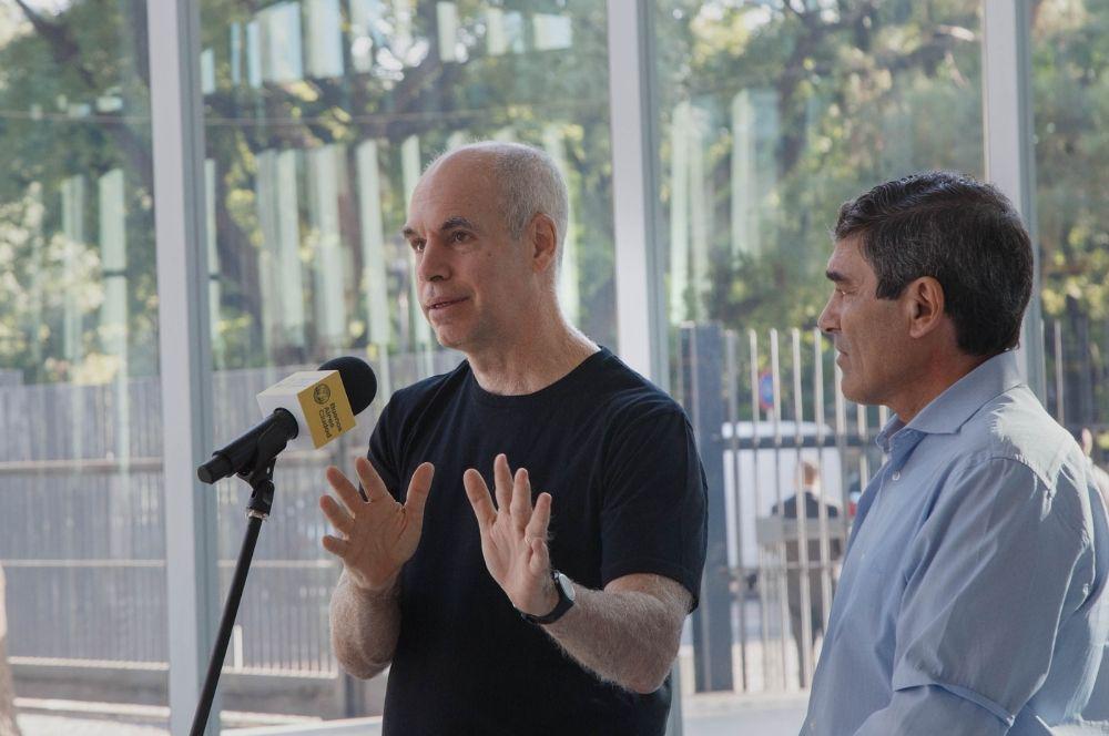 Horacio Rodríguez Larreta y Fernan Quirós