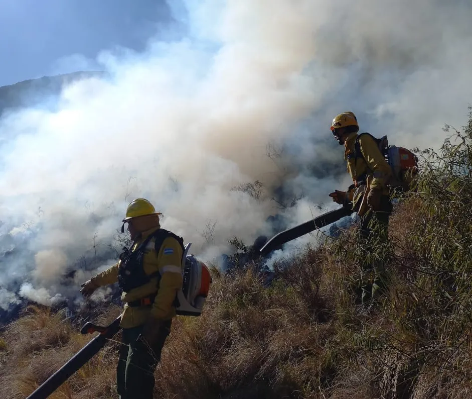 Incendio en Traslasierras by Prensa Provincia