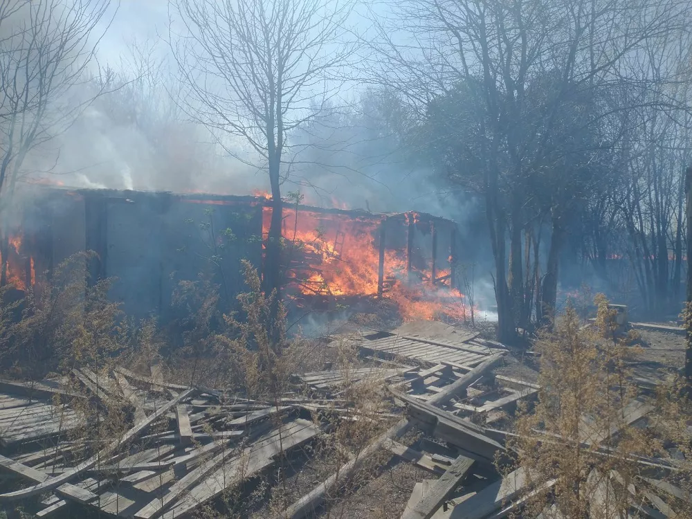 incendio en pastizales