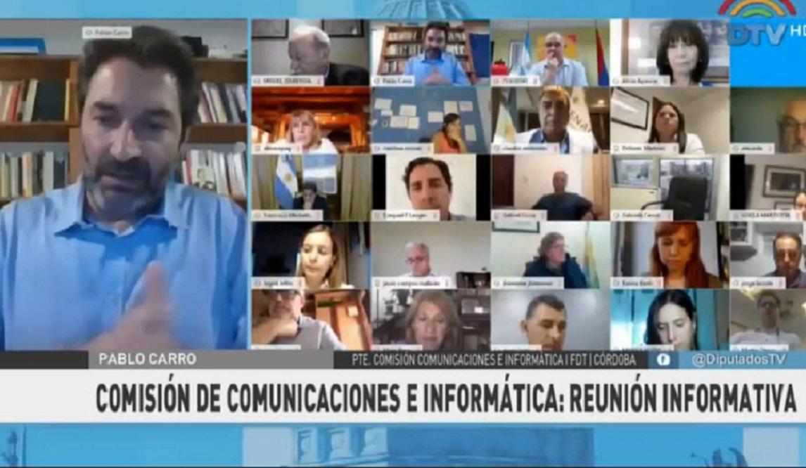 pablo carro comision de comunicaciones