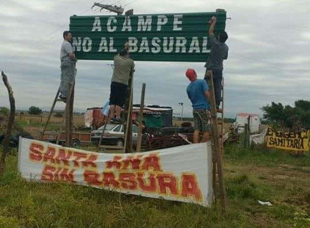 No al acampe