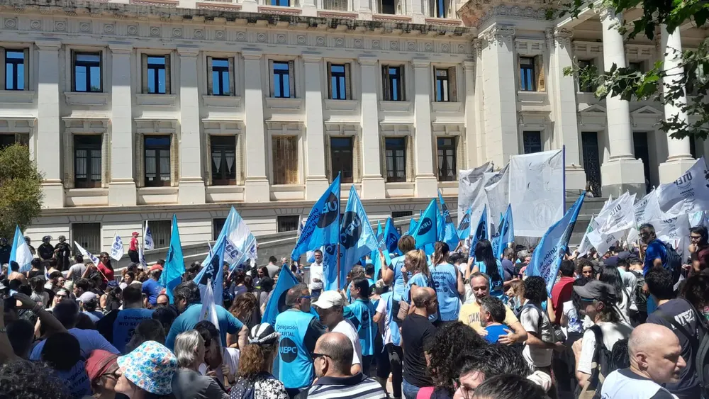 Movilización contra el mega DNU en Córdoba (gentileza) 2